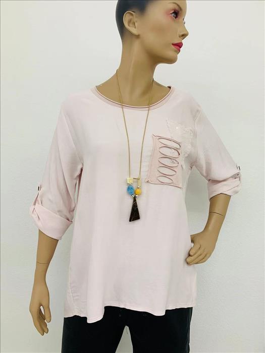Damen - Shirt mit Kette